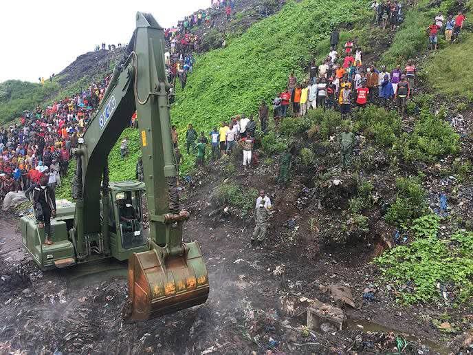 Guinée : éboulement meurtrier dans la décharge d’ordures de Dar-Es-Salam